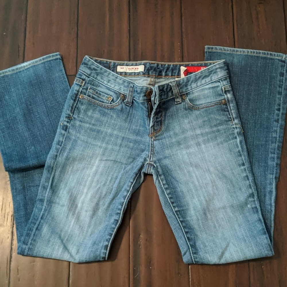 Womens X2 Slim Fit Jeans Sz 2